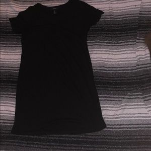 Black T-Shirt Styled Dress